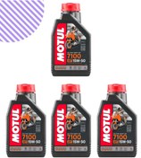 Resim Motul 7100 15w50 Motorsiklet Yağı 4 Litre 