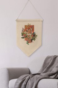 Resim Yatak Odası Pinterest Duvar Dekoru, Sanat Serisi, Kanvas Flama Askılı Duvar Örtüsü NO:435 - Renkli - 3 / 50 x 70 