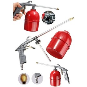 Resim Profesyonel Oto Araba MotorTemizleme Mazot Tabancası Solvent 