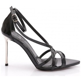 Resim Dgn 5520 Kadin Topuklu Abiye Ayakkabi 5520-2370-R1645 Siyah 