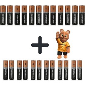 Resim Duracell Alkalin 24'lü Özel Pil Paketi(12aa +12aa) Durpaketaa24lü 