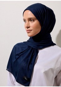 Resim Tesettür Şal-lacivert Viskon Lacivert 