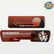 Resim Nintendo GameBoy Advance Arka Yapıştırma Castlevania MODEL 12 GBA Back Tag Sticker Nintendo GameBoy Advance Arka Yapıştırma Castlevania MODEL 12 GBA Back Tag Sticker