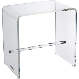 Resim Duş Oturağı | Akrilik | Sanacryl - 26x40 / Şeffaf 