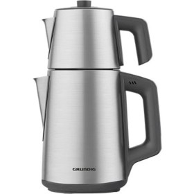 Resim Grundig Paslanmaz Çelik Çay Makinesi 1,7 L, Pratik ve Şık Tasarım 