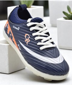 Resim 16060 Erkek Krampon Ayakkabı Futbol Halı Saha Çim Saha Krampon Lacivert 