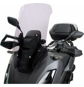 Resim GP Kompozit Honda ADV 350 2023-2026 Uyumlu Ön Cam Şeffaf 60 cm 