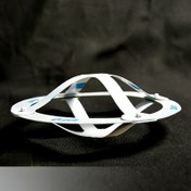 Resim Yük Olmadan Uçan UFO Yüzen Disk - Yetişkin ve Gençlerin Sihirli Yüzen Oyuncak, Görsel İllüzyon Becerisi, Etkileşimli Uzay Aleti, Serin Geometrik Tasarım, Sihirli Performans Aksesuarları, Benzersiz Hediye Fikri 