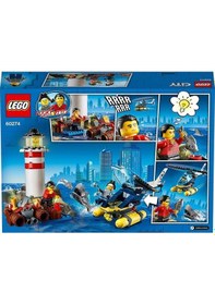 Resim LEGO® City 60274 Elit Polis Deniz Feneri Operasyonu 189 Parça 