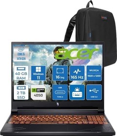 Resim Acer Nitro ANV16 Intel Core I5 14450HX 4.8ghz 40GB Ddr5 2tb SSD Windows 11 Home RTX4050 85W 6gb 16" IPS Wuxga (1920 x 1200) 165HZ Taşınabilir Bilgisayar NHQTREY001H19 + Zetta Çanta 