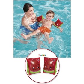 Resim Karpuz Figürlü Deniz Havuz Çocuk Yüzücü Kolluk - 3 - 6 Yaş Arası Çok Renkli 