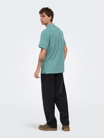 Resim Only & Sons Ben Erkek Yeşil Polo Tişört (22035825-TRL) 