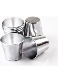 Resim Alüminyum Krem Karamel Suffle Kalıbı 