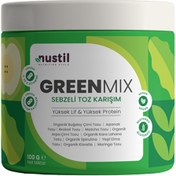 Resim NUSTİL Green Mix Sebzeli Toz Karışım 100g 
