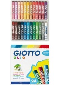 Resim Giotto Olio - Yağlı Pastel Boya (Silindir) 24'lü Kutu 293100 