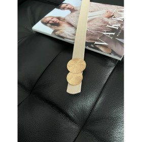 Resim Fiori Yuvarlak Gold Toka Kadın Kemeri, Pantolon Kemeri, Ceket Kemeri, Elbise Kemeri, Gömlek Kemeri 