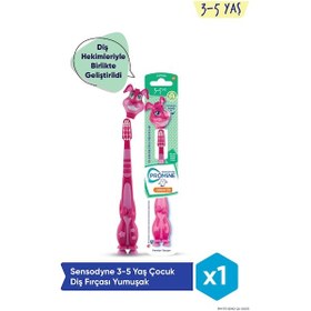 Resim Sensodyne Promine 3-5 Yaş Çocuk Tavşan Karakterli Yumuşak Diş Fırçası 