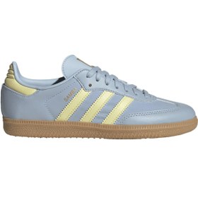 Resim JH7599-K adidas Samba Og J Kadın Spor Ayakkabı Mavi 
