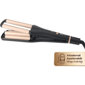 Resim Relux RC9535 KeratinCare 4 Ayarlı Wag Maşa 