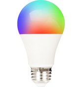 Resim Hombey E26 Wifi Akıllı Ampul 9w 2700k-6500k Rgb Renkli Işık, Akıllı Telefon Ve Ses Kontrolü, Zamanlayıcı Fonksiyonu, 120v Amerikan Standartı 