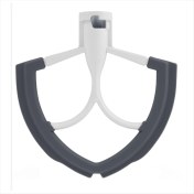 Resim Maggiei Kitchenaid 6 Qt Kase Kaldırmalı Stand Mikseri Için Esnek Kenarlı Çırpıcı, Esnek Silikon Kenarlı Düz Çırpıcı Küreği ve Kase Kazıyıcı (Yurt Dışından) 