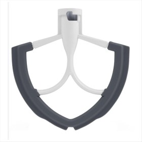 Resim Maggiei Kitchenaid 6 Qt Kase Kaldırmalı Stand Mikseri Için Esnek Kenarlı Çırpıcı, Esnek Silikon Kenarlı Düz Çırpıcı Küreği ve Kase Kazıyıcı (Yurt Dışından) 