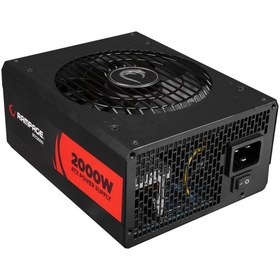 Resim 2000W BTC2000 16* PCIe VGA Soket 14cm+8cm 2* Fanlı Bitcoin Power Supply 