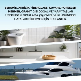 Resim NNREPAIR - Seramik ve Akrilik Yüzey Tamir Kiti 