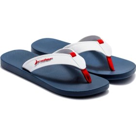 Resim Rider Impulse Thong Erkek Parmak Arası Terlik Mavi-Beyaz 39/46 