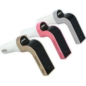 Resim Carg7 Bluetooth Araç Fm Transmitter USB Girişli Midastech 