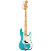 Resim FENDER Player II Precision Bass Akçaağaç Klavye Aquatone Blue Bas Gitar 