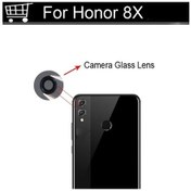 Resim Huawei Uyumlu Honor 8X Arka Kamera Camı (Çıtasız Sadece Cam) 