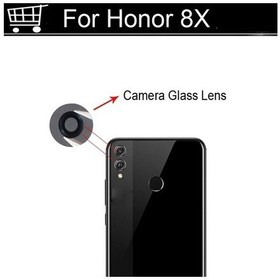 Resim Huawei Uyumlu Honor 8X Arka Kamera Camı (Çıtasız Sadece Cam) 