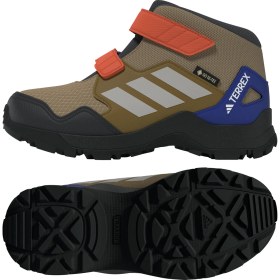 Resim Adidas Koyu Bej Erkek Çocuk Outdoor Bot JS2094 Terrex Skychaser Mıd Gtx Cf 