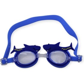 Resim MCM Group Çocuk Yüzücü Gözlüğü Silikon Taşıma Çantalı Köpek Balığı - 9014 (Lisinya) 