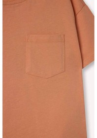 Resim Defacto %100 Pamuklu Tişört Erkek Bebek B7005a526smog191 Turuncu-og191 