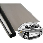 Resim 50cm X 3m Araba Camı Güneş Koruma Isı Yalıtımı Güneş Yarı Saydam Film, Geçirgenlik: Yüzde 35 