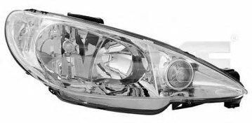 Resim Peugeot 206 Far Sol Sinyal Elektrikli Depo Marka 6204.S9 