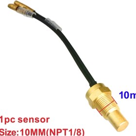 Resim Xiyu Shop 10MM Tarzı Evrensel Su Sıcaklık Sensörü Araba Sıcaklık Sensörü Su Sıcaklık Ölçer (Yurt Dışından) 