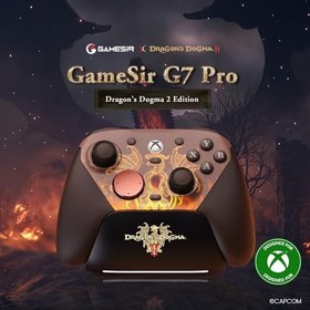 Resim GameSir G7 Pro Kablolu 3 Mod TMR Sticks, Hall Effect Analog Controller Xbox Series X|S, Xbox One, Android ve Windows Dragon's Dogma 2 Edition 
