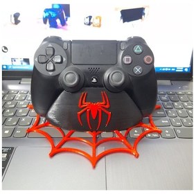 Resim Örümcek Adam Ps4 Kol Tutucu - Siyah - Kırmızı 