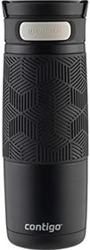 Resim Contigo Üniseks Metra/Transit Termos Bardak, 470 ml, Mat Siyah 