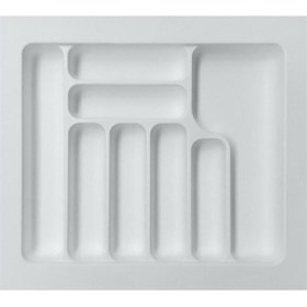 Resim Starax 2287 54-49 Beyaz Plastik 8 Gözlü Kaşıklık S-2287-w 