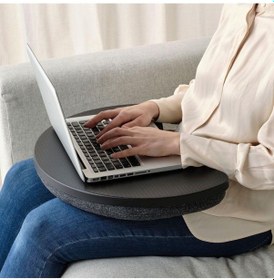 Resim Öjulf Laptop Desteği - Gri - 52x38 Cm Dizüstü Bilgisayar Desteği 