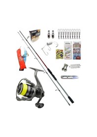 Resim Quick Dynabraid 4 4000 Fd Oslo Big Bass 270cm 15-40gr Kıyı Spin Olta Takımı Seti 