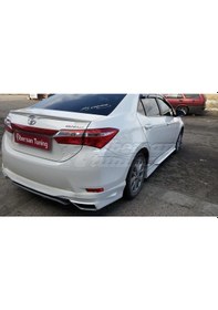 Resim Toyota Corolla Uyumlu Marşpiyel Takımı ---fibersan Tuning 