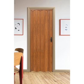 Resim Faran Dekorasyon Camsız Pvc Akordiyon Katlanır Kapı - 5 Ayrı Renk Seçeneği 