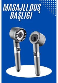 Resim Masaj Etkili Duş Başlığı Yeni Nesil Çok Fonksiyonlu Ayarlanabilir Filtreli Çok Renkli 