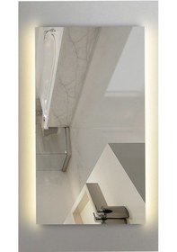 Resim 60X70 CM Ledli Ayna Banyo Aynası Işıklı Ayna 