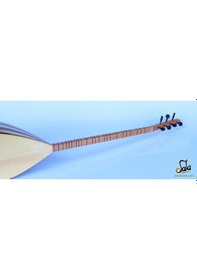 Resim Uzun Sap Maun Akça Bağlama Saz 